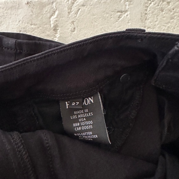 Hudson Black Skinny Jeans – Size 27 – Made in Los Angeles – EUC - Picture 2 of 6